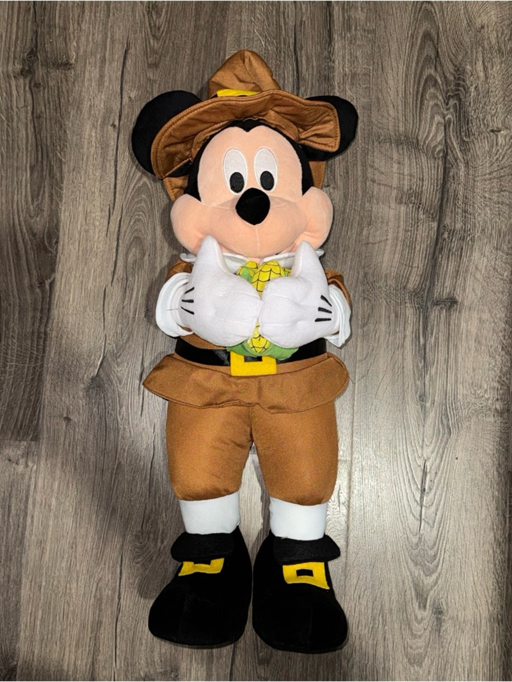 Mickey Mouse Thanksgiving Pilgrim 24” Greeter